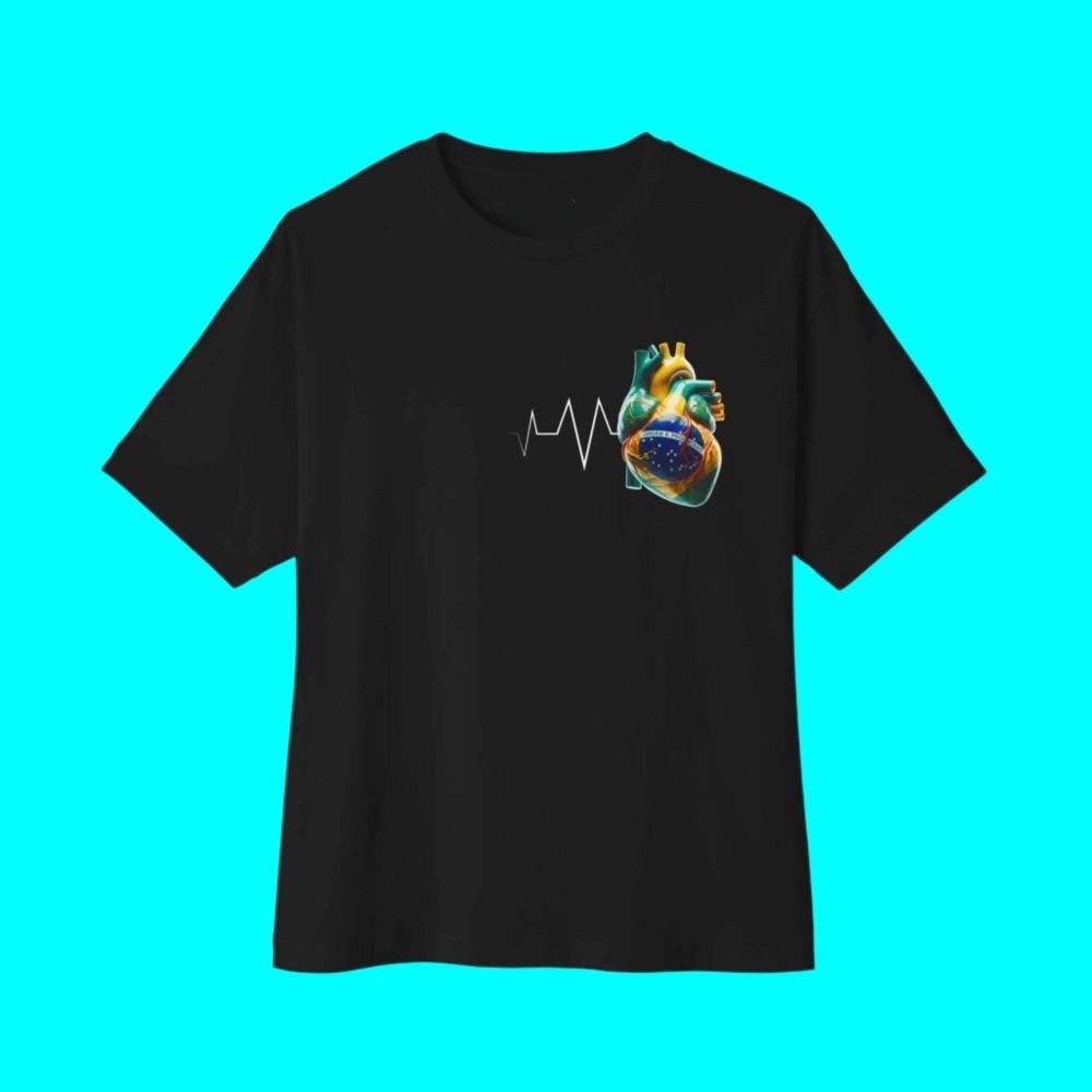 BRAZIL Always in My Heart Graphic T Shirts Brazilian Heartbeat Corazon Latino Pride Woman Man Tshirt Unisex Streetwear S
BRAZIL Always in My Heart Graphic T Shirts Brazilian Heartbeat Corazon Latino Pride Woman Man Tshirt Unisex Streetwear S