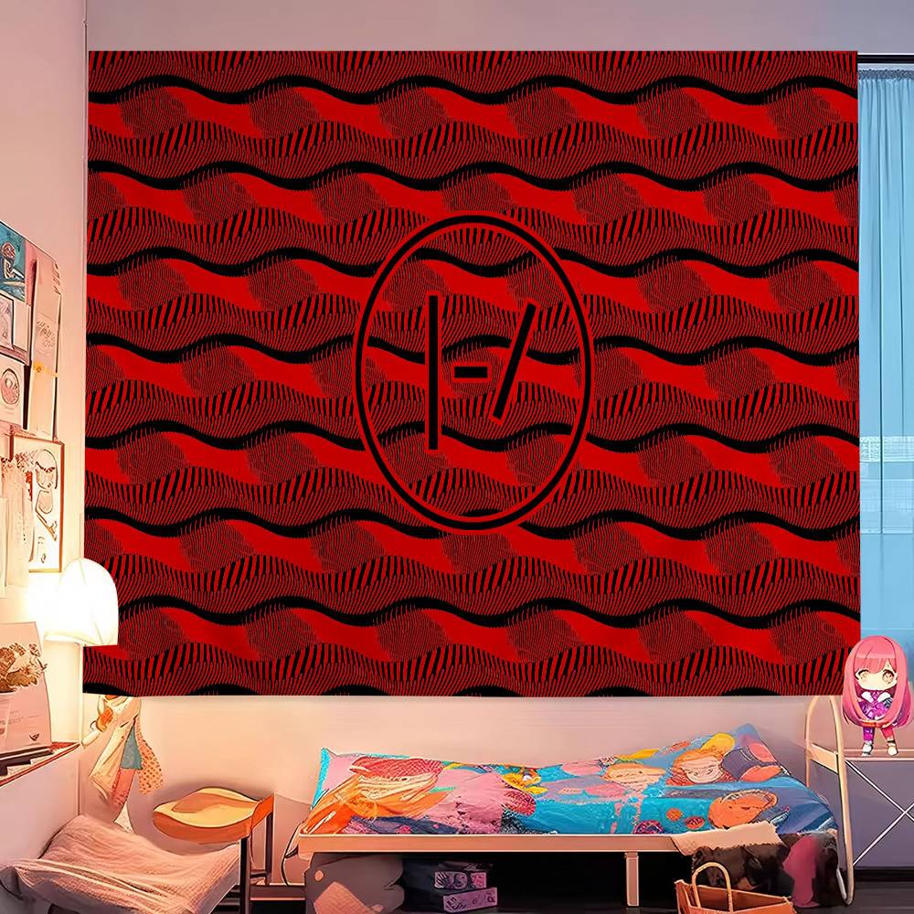 Twenty One Pilots Cartoon Tapestry Bohemian Wall Tapestries Mandala Home Decor 74x94cm(29x37in)
Twenty One Pilots Cartoon Tapestry Bohemian Wall Tapestries Mandala Home Decor 74x94cm(29x37in)