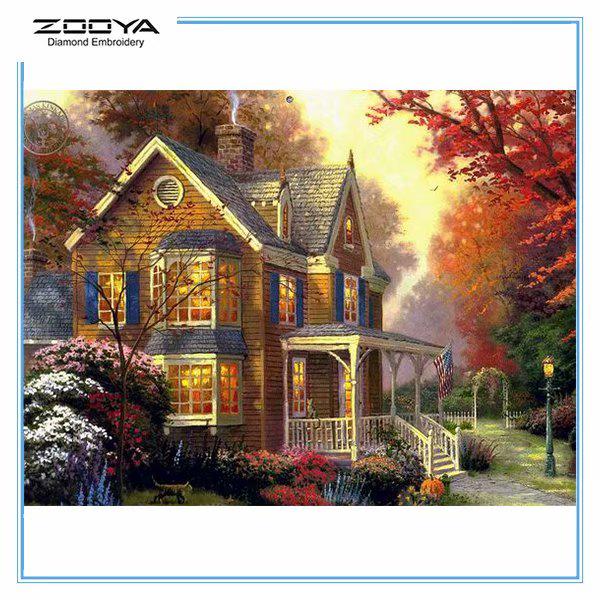 ZOOYA DIY 5D Полный дрель Алмазная картина Дом Вышивка Крестом Мозаика Картина Домашний деко
ZOOYA DIY 5D Полный дрель Алмазная картина Дом Вышивка Крестом Мозаика Картина Домашний деко