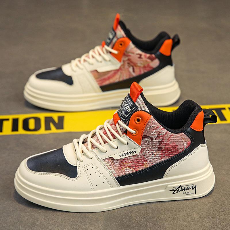 Guochao men s shoes autumn new student leisure sports breathable high-top shoes youth versatile work niche board shoes 39
Guochao men s shoes autumn new student leisure sports breathable high-top shoes youth versatile work niche board shoes 39