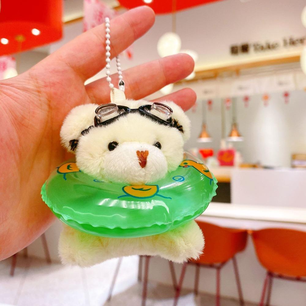 Cartoon Swimming Bear Keychain PVC Plush Bear Key Ring Creative Goggles Animal Pendant Men бежевий
Cartoon Swimming Bear Keychain PVC Plush Bear Key Ring Creative Goggles Animal Pendant Men бежевий