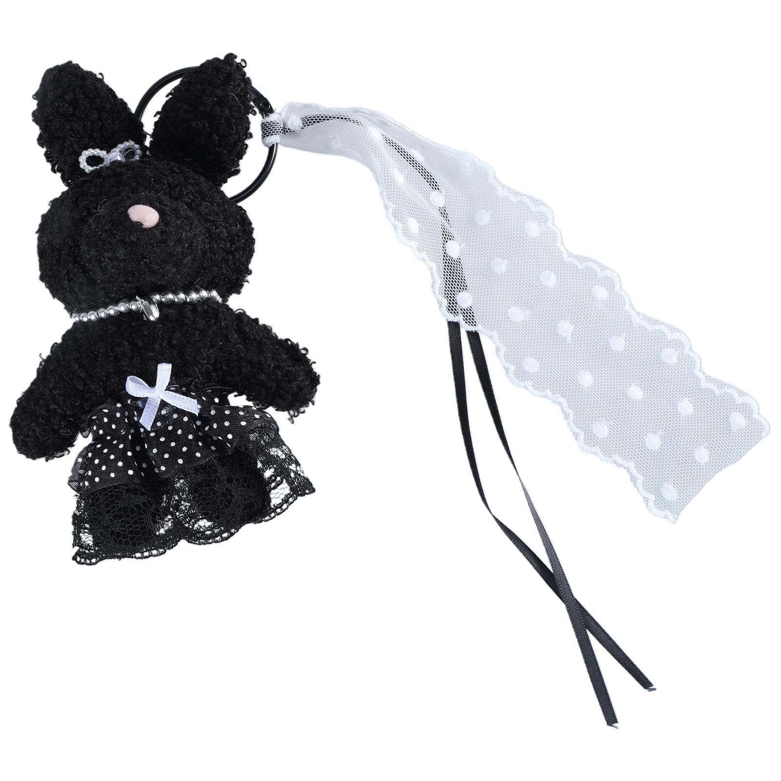 Fashionable Keychain Plush Bear Keychain Keyring Phone Charm Key Holder Bag Pendant Backpack Accessory for Women Girls чорний
Fashionable Keychain Plush Bear Keychain Keyring Phone Charm Key Holder Bag Pendant Backpack Accessory for Women Girls чорний