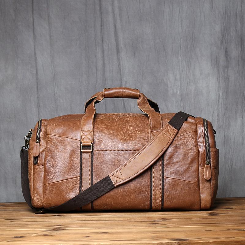 NZPJ Leather Retro Men s Travel Bag Shoulder Messenger Casual Backpack Top Layer Cowhide Large Capacity Luggage Bag Handbag
NZPJ Leather Retro Men s Travel Bag Shoulder Messenger Casual Backpack Top Layer Cowhide Large Capacity Luggage Bag Handbag