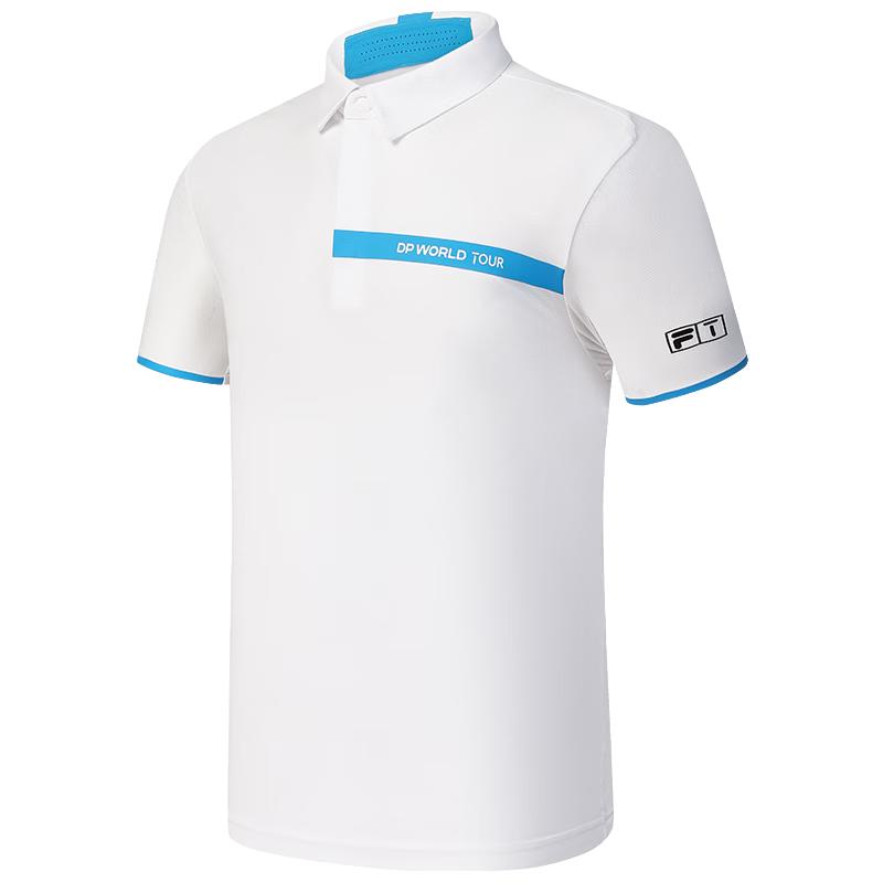 FILA Men s Knitted Lapel Short-Sleeve Golf Polo Shirt L
FILA Men s Knitted Lapel Short-Sleeve Golf Polo Shirt L