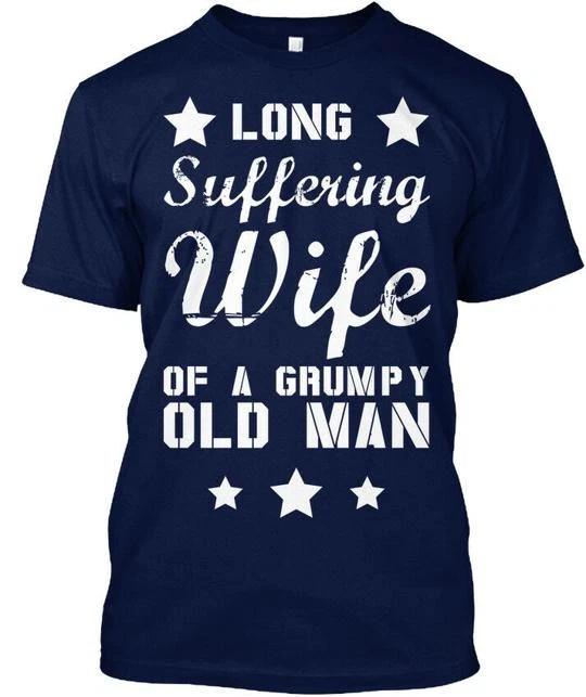 Long Suffering Wife Of A Grumpy Old Man TTshirt Made in USA S-5XL L
Long Suffering Wife Of A Grumpy Old Man TTshirt Made in USA S-5XL L