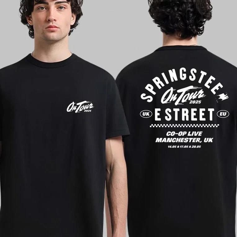 Bruce Springsteen E Street Band Manchester UK May 14 17 20 2025 Unisex T-Shirt XL
Bruce Springsteen E Street Band Manchester UK May 14 17 20 2025 Unisex T-Shirt XL