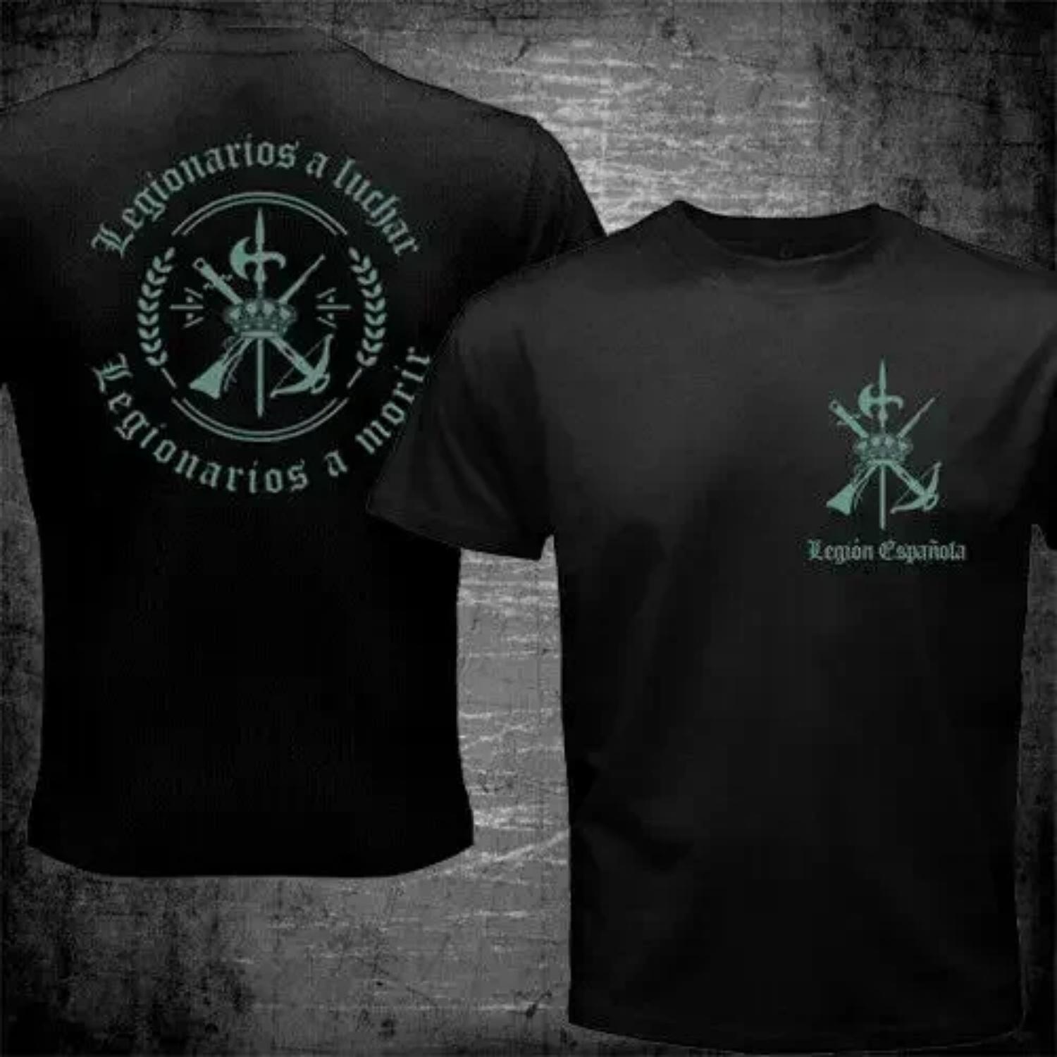 Legion Spanish Men Cotton TShirt Military Style Vintage Casual Hipster Graphic Tee XXXXXL чорний
Legion Spanish Men Cotton TShirt Military Style Vintage Casual Hipster Graphic Tee XXXXXL чорний