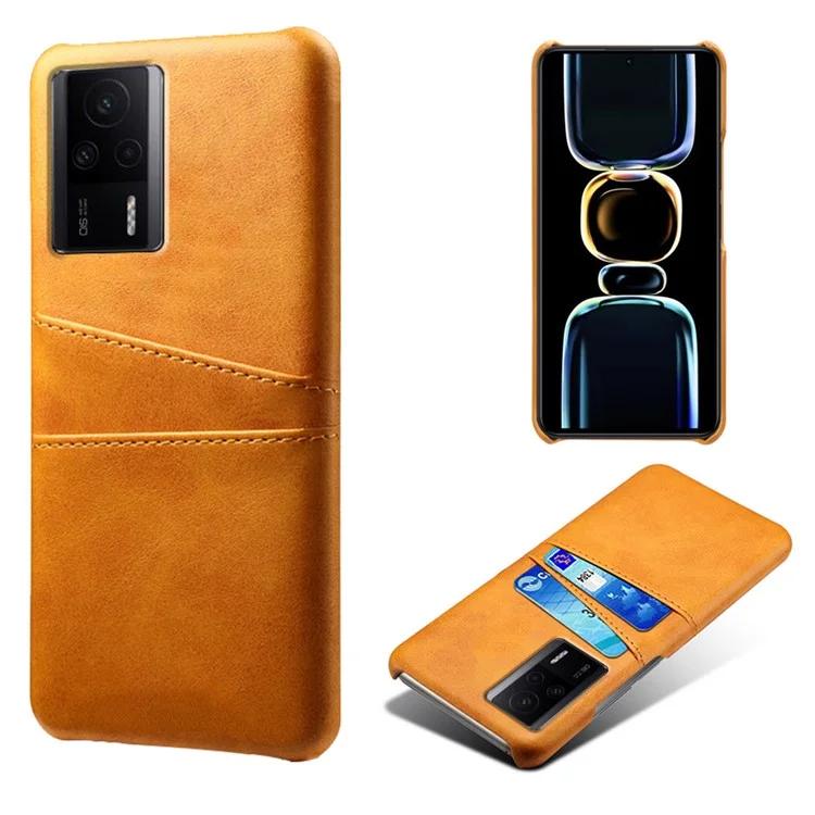 For Xiaomi Redmi K60E 5G Phone Case with 2 Card Slots Pocket PU Leather + Hard PC Protective Cover
For Xiaomi Redmi K60E 5G Phone Case with 2 Card Slots Pocket PU Leather + Hard PC Protective Cover