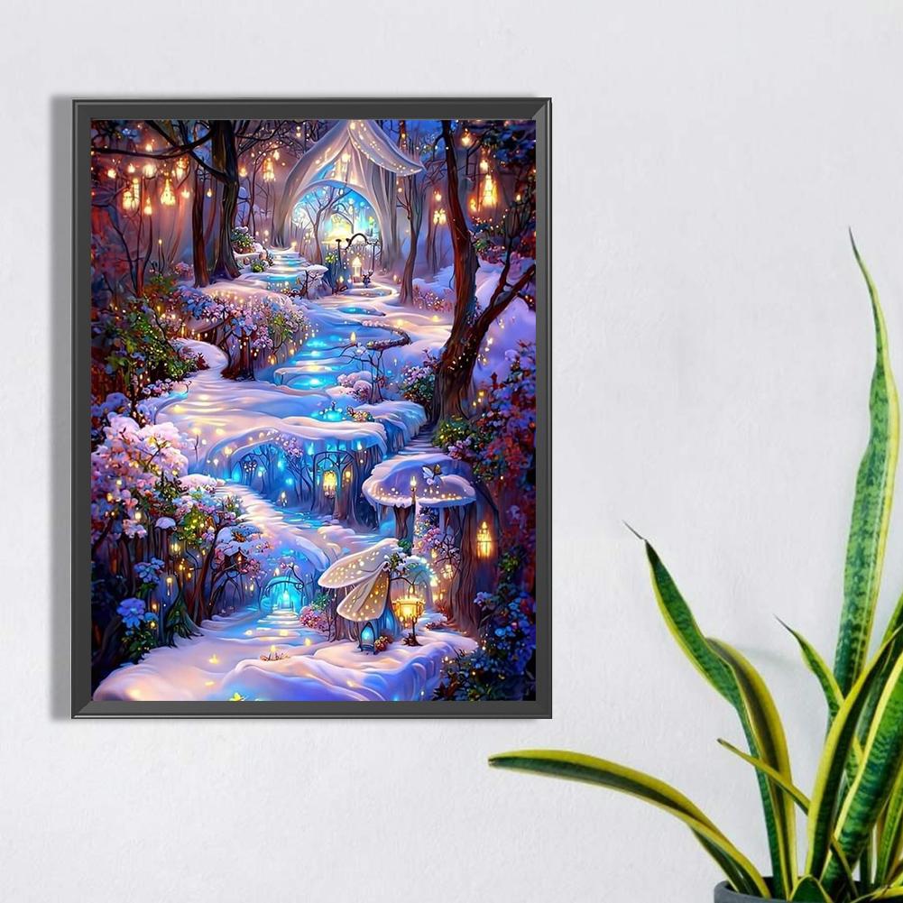 Dreamy Snow Forest Full DIY 5D Round Drill Diamond Art Diamond Painting for Adults/Beginners Gift Idea Home Wall Decor 30x40cm China Mainland
Dreamy Snow Forest Full DIY 5D Round Drill Diamond Art Diamond Painting for Adults/Beginners Gift Idea Home Wall Decor 30x40cm China Mainland