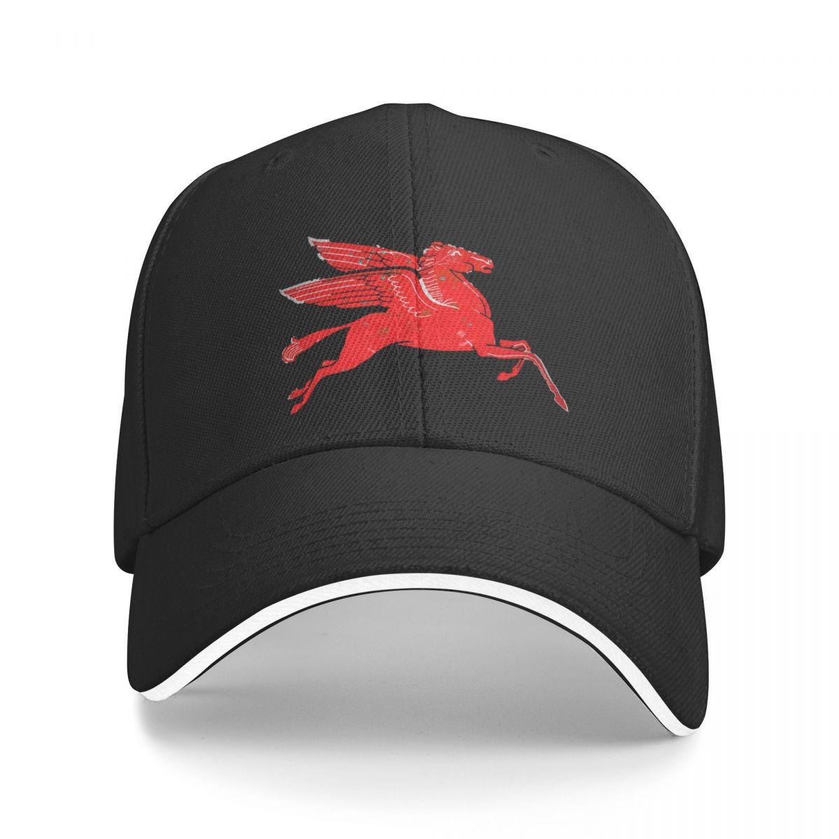 Red Pegasus Distressed Version Facing Right Cap Fashion Casual Baseball Caps Adjustable Hat Customizable polychromatic Hats
Red Pegasus Distressed Version Facing Right Cap Fashion Casual Baseball Caps Adjustable Hat Customizable polychromatic Hats