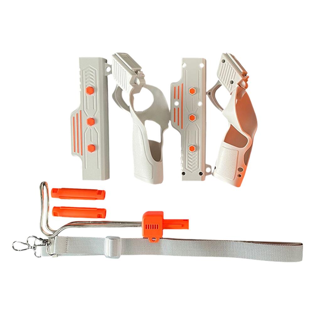 VR Приклад для оружия VR Игровые аксессуары VR Приклад для контроллера Адаптер для винтовки Рукоятка контроллера для стрельбы для Meta Quest 3/Quest 3S
VR Приклад для оружия VR Игровые аксессуары VR Приклад для контроллера Адаптер для винтовки Рукоятка контроллера для стрельбы для Meta Quest 3/Quest 3S