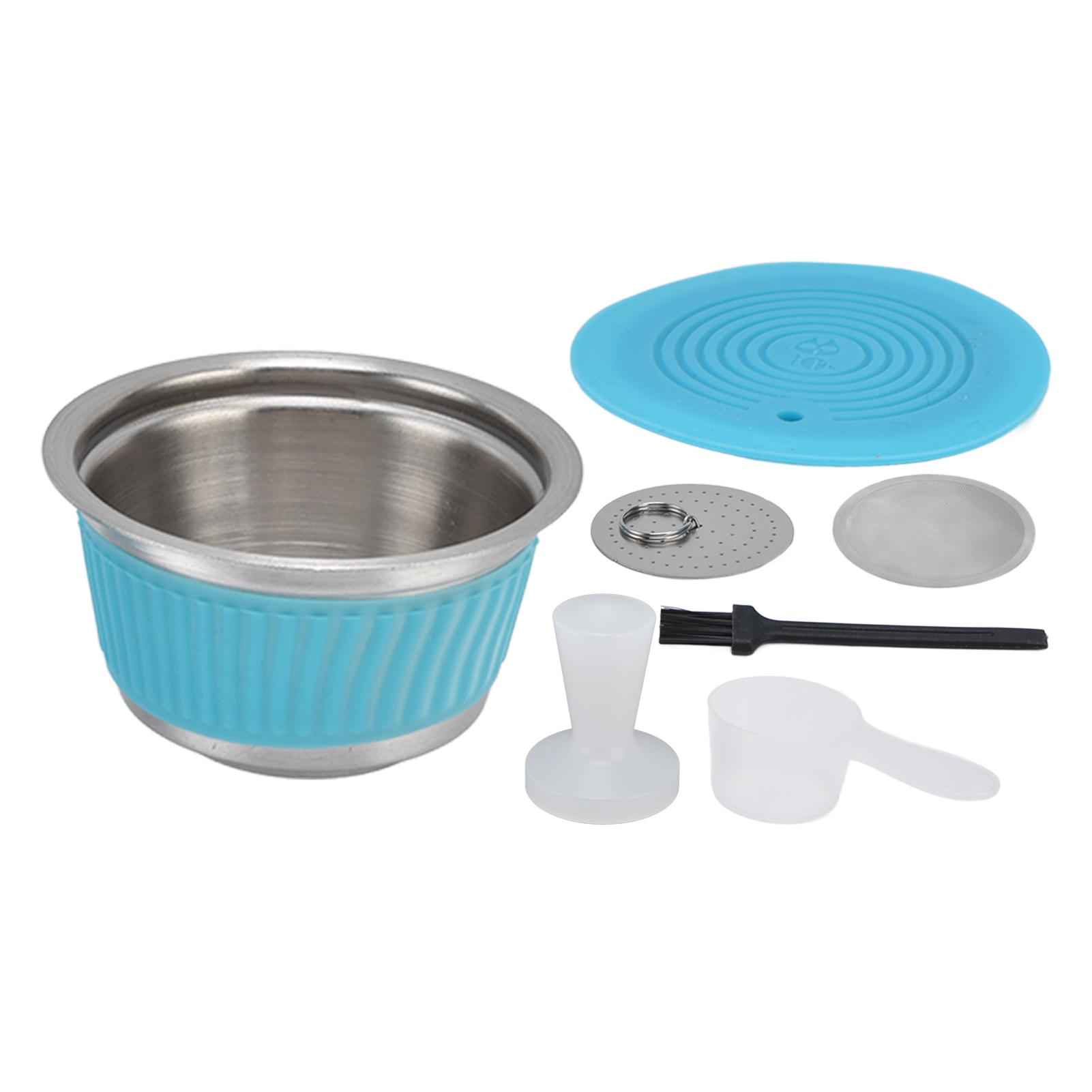 Многоразовая капсула-фильтр для кофе из нержавеющей стали с темпером для Dolce GustoCoffee L(for 6.5-9kg) синий
Многоразовая капсула-фильтр для кофе из нержавеющей стали с темпером для Dolce GustoCoffee L(for 6.5-9kg) синий