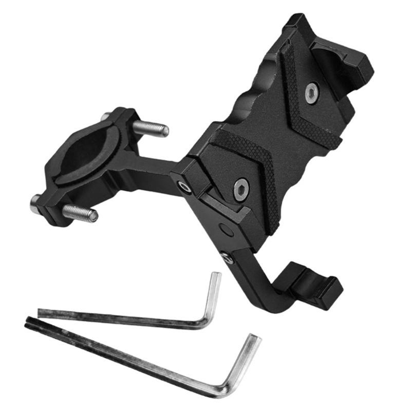 Motorcycle Phone Holder Scooter Handlebar Mounted Mobile Phone Cradles 360 Degree Rotating Shockproof Aluminum Stand чорний
Motorcycle Phone Holder Scooter Handlebar Mounted Mobile Phone Cradles 360 Degree Rotating Shockproof Aluminum Stand чорний