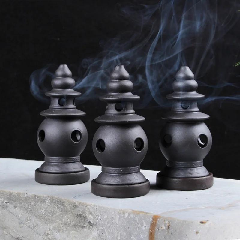 1pc Ceramic Handicrafts Chinese Classical Tower Purple Clay Incense Burner Home Decoration Tea Pet (Without Incense)
1pc Ceramic Handicrafts Chinese Classical Tower Purple Clay Incense Burner Home Decoration Tea Pet (Without Incense)