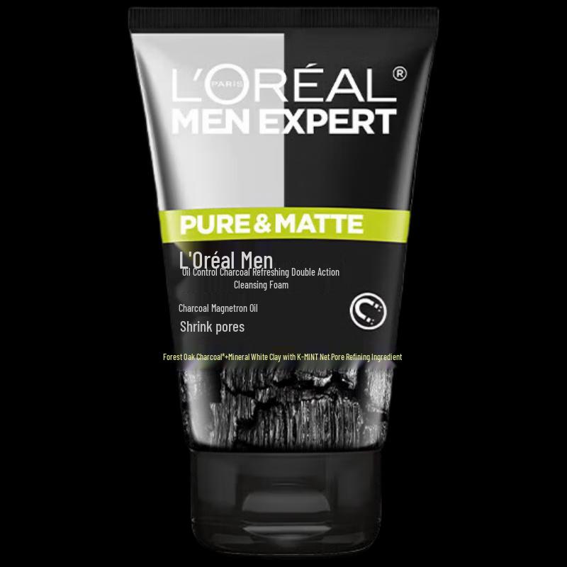 L Oréal Men Expert Oil Control Charcoal Face Wash 100ml
L Oréal Men Expert Oil Control Charcoal Face Wash 100ml