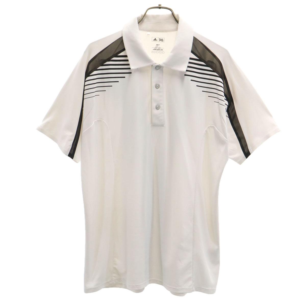 adidas golf Short sleeve Polo shirt M white Men s Used
adidas golf Short sleeve Polo shirt M white Men s Used