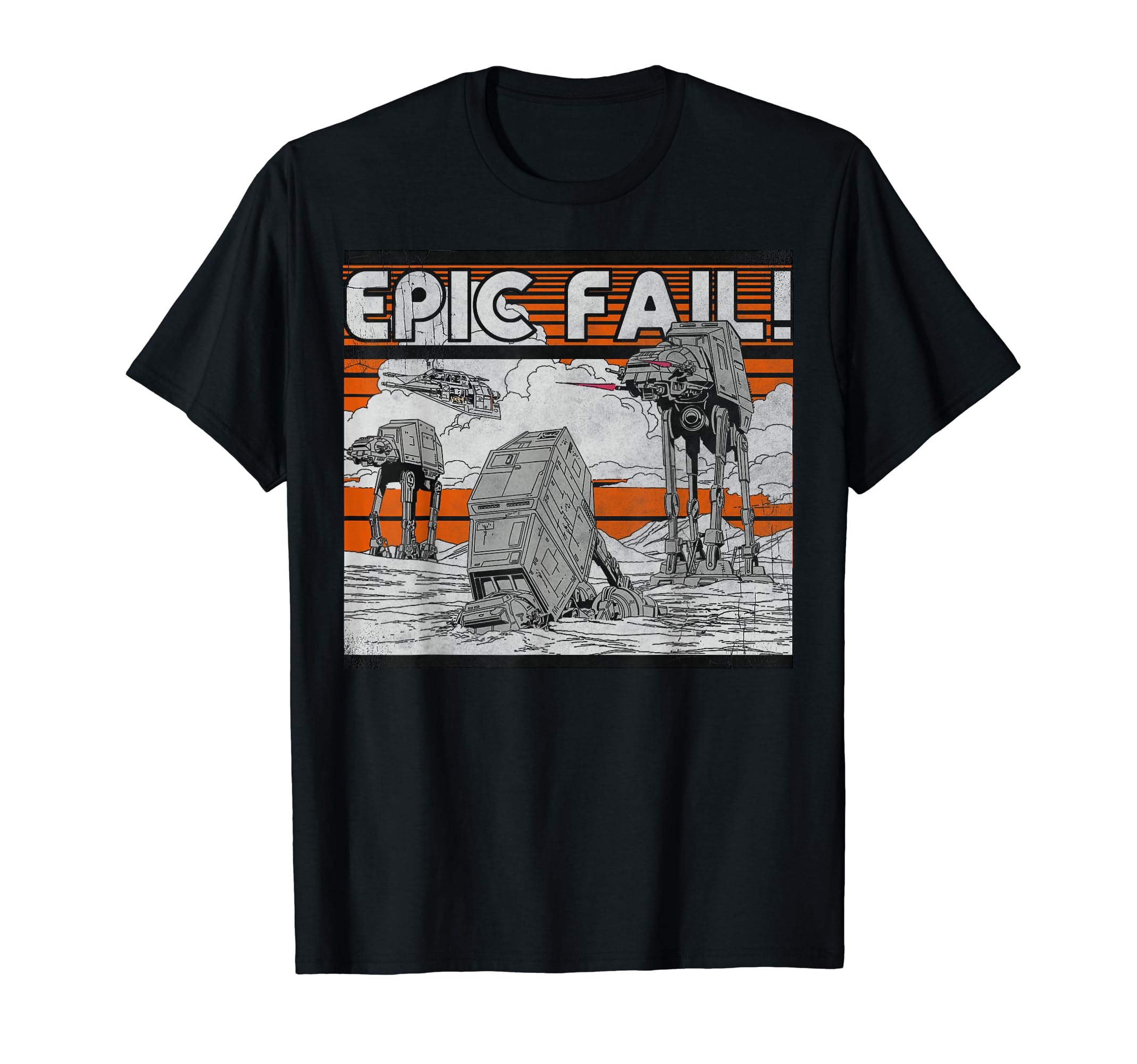 Star Wars AT-AT Walker Epic Fail Meme Graphic T-Shirt
Star Wars AT-AT Walker Epic Fail Meme Graphic T-Shirt