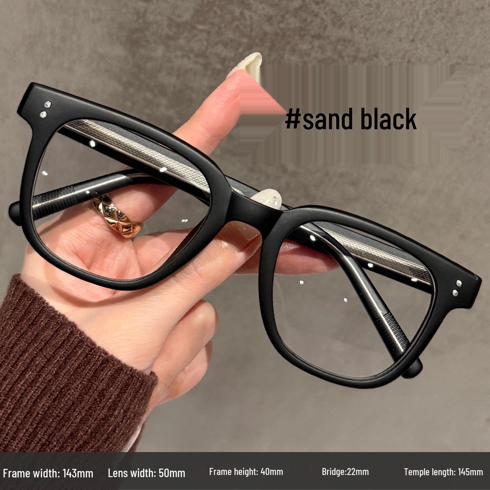 Ретро очки с черной оправой для защиты от синего света для ношения рано утром, совместимые с миопией и макияжем. 0 Degree Anti-Blue Light
Ретро очки с черной оправой для защиты от синего света для ношения рано утром, совместимые с миопией и макияжем. 0 Degree Anti-Blue Light