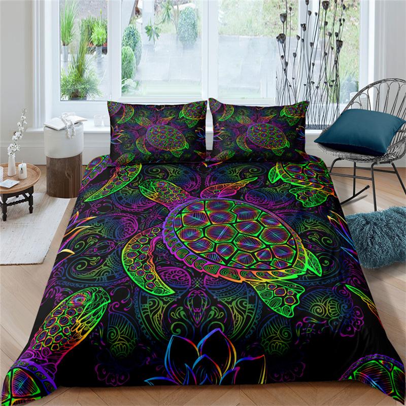 Exotic Sea Turtle Duvet Cover Microfiber Marine Life Geometric Comforter Cover 3D Ocean Theme Bedding Set Double Twin King Size Tool EU single(135x200cm)
Exotic Sea Turtle Duvet Cover Microfiber Marine Life Geometric Comforter Cover 3D Ocean Theme Bedding Set Double Twin King Size Tool EU single(135x200cm)