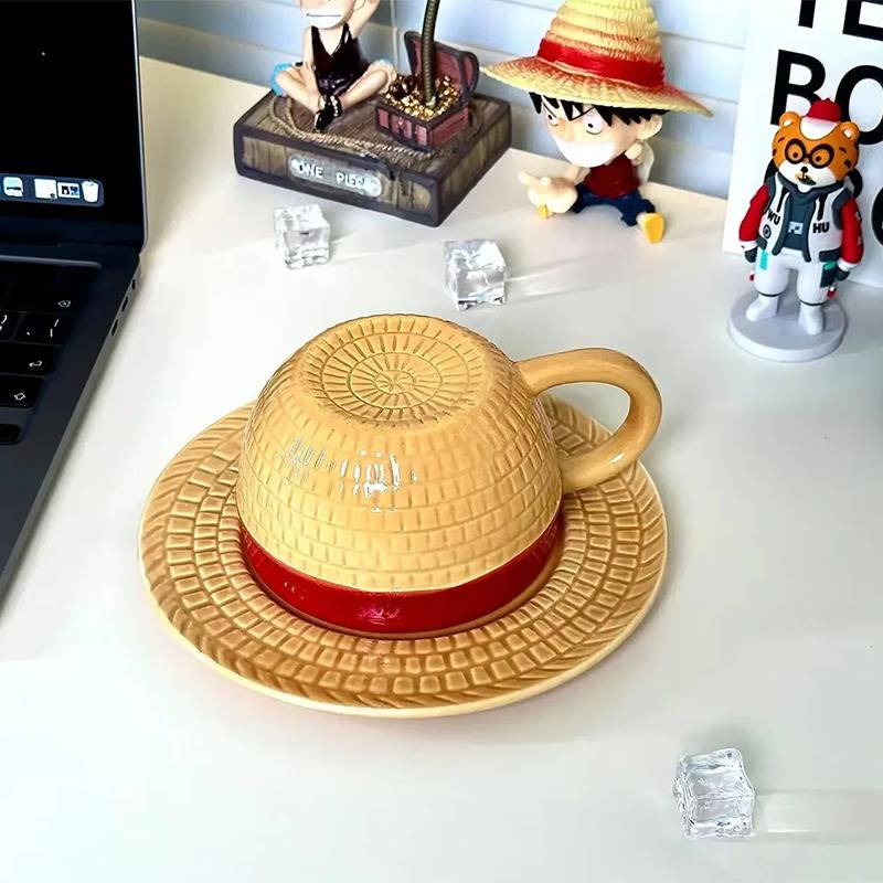 One Piece Mug Чашка з водою Аніме Косплей Луффі Ейс Сабо Чоппер Керамічна кухоль Персонаж з принтом Чашка кави у формі капелюха Товари для вечірок 401-500ml
One Piece Mug Чашка з водою Аніме Косплей Луффі Ейс Сабо Чоппер Керамічна кухоль Персонаж з принтом Чашка кави у формі капелюха Товари для вечірок 401-500ml