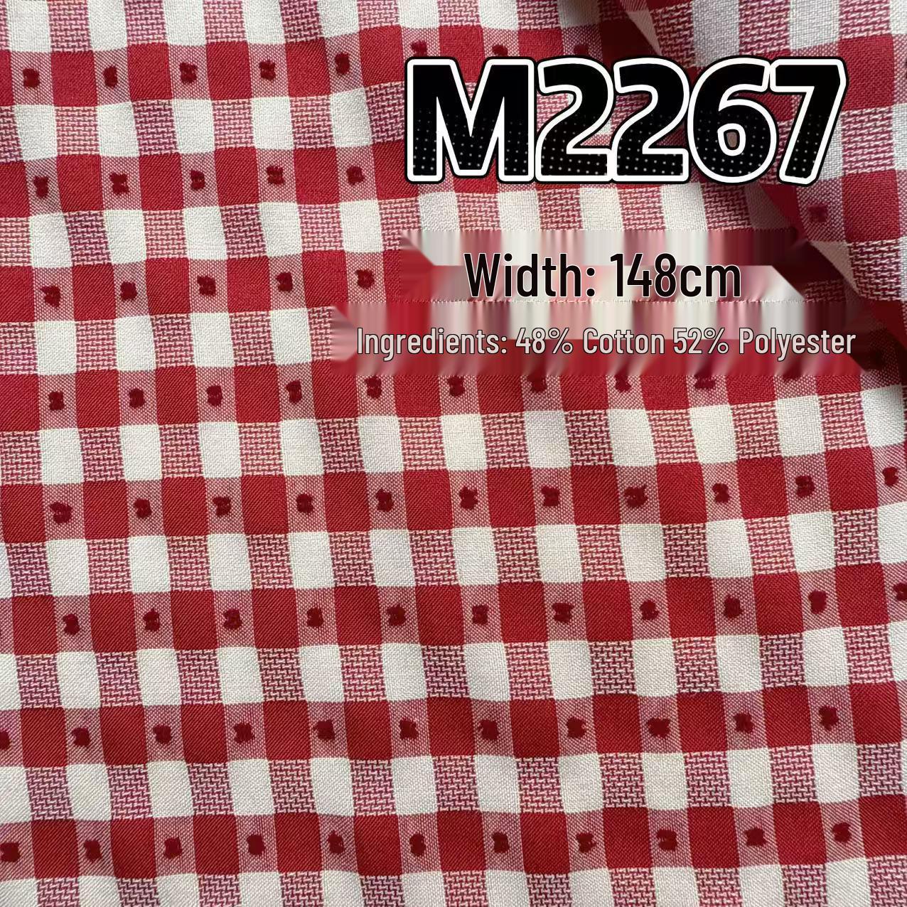 Fresh Light Plaid Cut-Out Fabric JK Shirt Dress - Outdoor Clothing with Decorative Box Packaging 0.5 meters per color
Fresh Light Plaid Cut-Out Fabric JK Shirt Dress - Outdoor Clothing with Decorative Box Packaging 0.5 meters per color