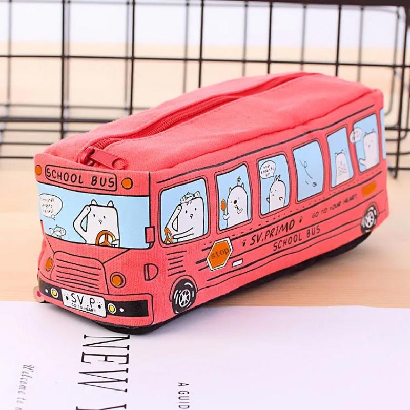 1PCS Creative Large Capacity Bus Pencil Case Pencil Case Cartoon Pencil Case Student Bus Pencil Case Stationery Case School Supplies
1PCS Creative Large Capacity Bus Pencil Case Pencil Case Cartoon Pencil Case Student Bus Pencil Case Stationery Case School Supplies