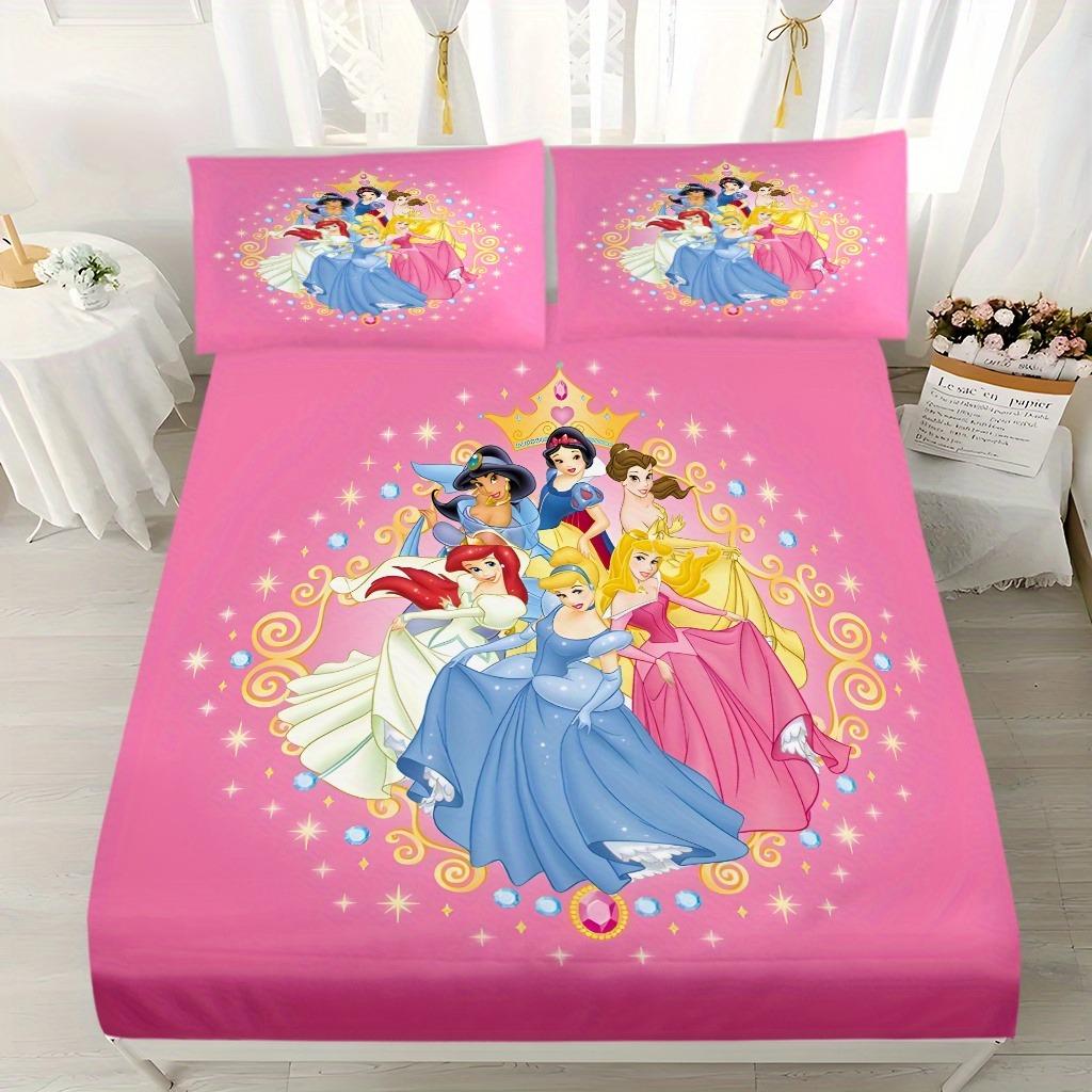 Серия Принцессы Белоснежка, Напечатанный 2/3 предмета Набор постельного белья с простыней на резинке и наволочкой, Подходит для детей и взрослых, Комфорт 90X190X25CM
Серия Принцессы Белоснежка, Напечатанный 2/3 предмета Набор постельного белья с простыней на резинке и наволочкой, Подходит для детей и взрослых, Комфорт 90X190X25CM