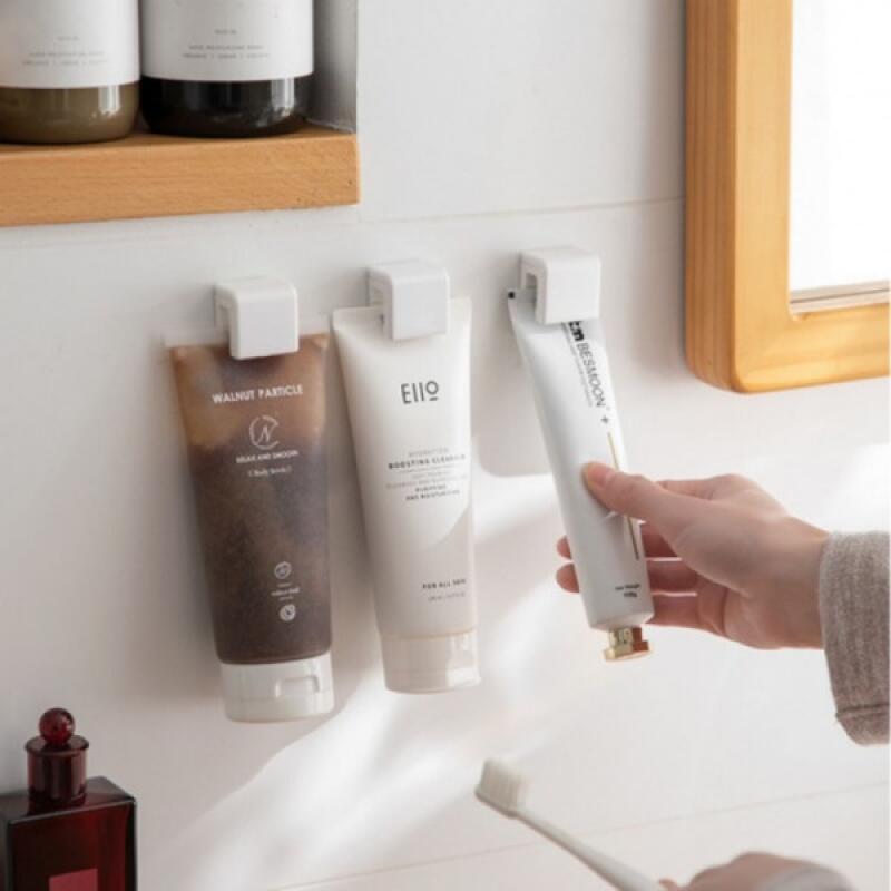 Non-stick, attachable bathroom holder, toothpaste holder, foam cleansing holder
Non-stick, attachable bathroom holder, toothpaste holder, foam cleansing holder