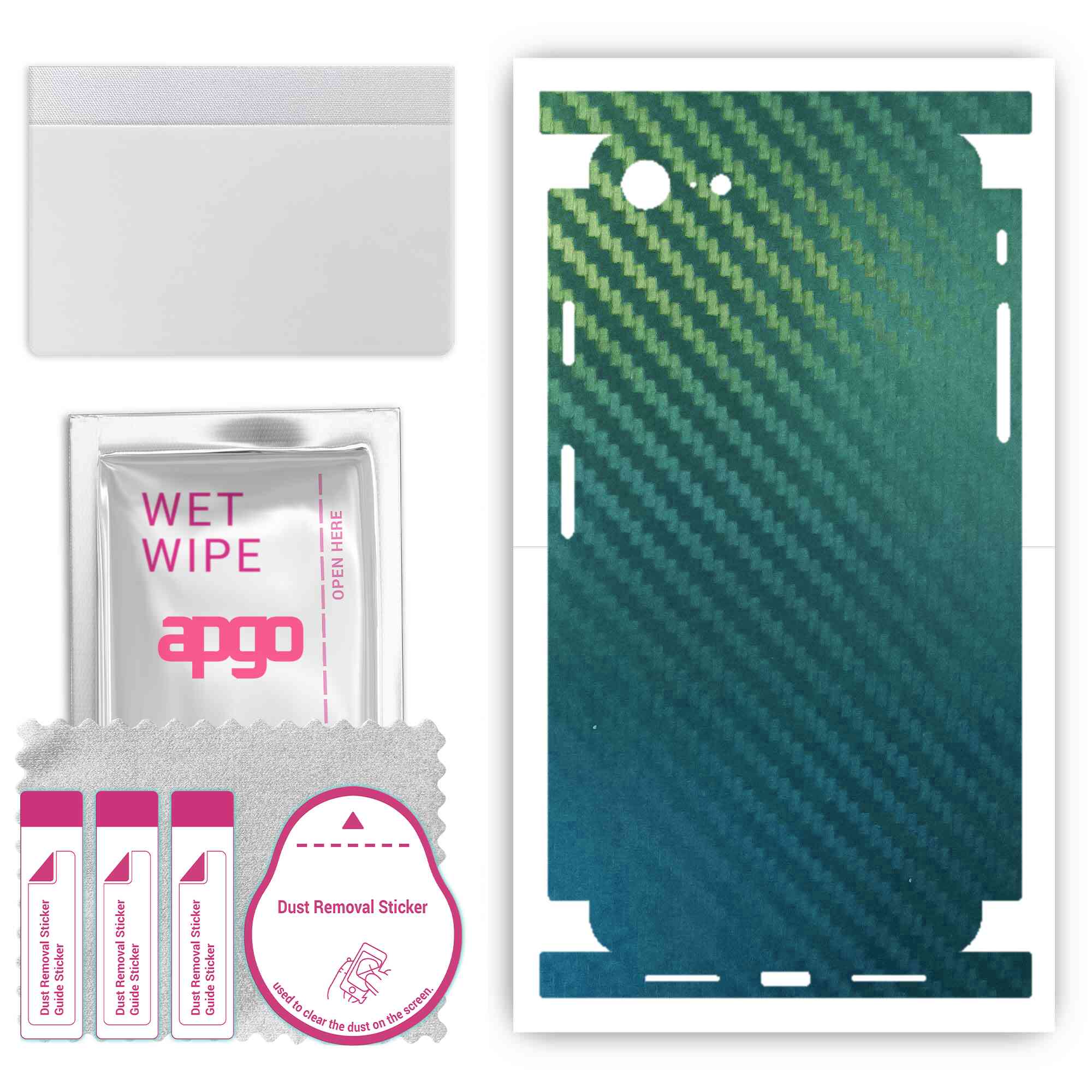 Apgo Protective Skin Sticker for the back+sides compatible with Apple iPhone 7, Full Wrap Film, Foil, Vinyl - Pattern Carbon Chameleon CAKA1
Apgo Protective Skin Sticker for the back+sides compatible with Apple iPhone 7, Full Wrap Film, Foil, Vinyl - Pattern Carbon Chameleon CAKA1