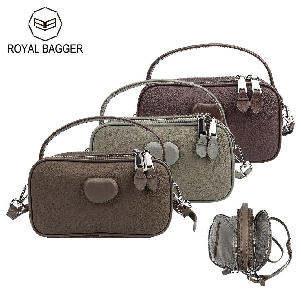 Royal Bagger сумки через плечо для женщин модная повседневная сумка для телефона из натуральной коровьей кожи мини-маленькая сумка 1508
Royal Bagger сумки через плечо для женщин модная повседневная сумка для телефона из натуральной коровьей кожи мини-маленькая сумка 1508