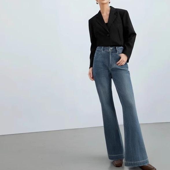 Women s Blue Denim Flare Pants with Yellow Flowers - Four-Way Stretch, Slimming, Comfortable, Fresh Autumn 2025. 28
Women s Blue Denim Flare Pants with Yellow Flowers - Four-Way Stretch, Slimming, Comfortable, Fresh Autumn 2025. 28