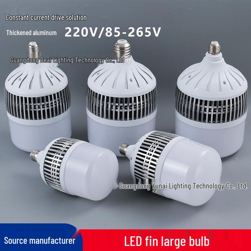 Высококачественная светодиодная лампа E27 - Энергосберегающая, с большим ребристым радиатором, с драйвером постоянного тока 50W White
Высококачественная светодиодная лампа E27 - Энергосберегающая, с большим ребристым радиатором, с драйвером постоянного тока 50W White