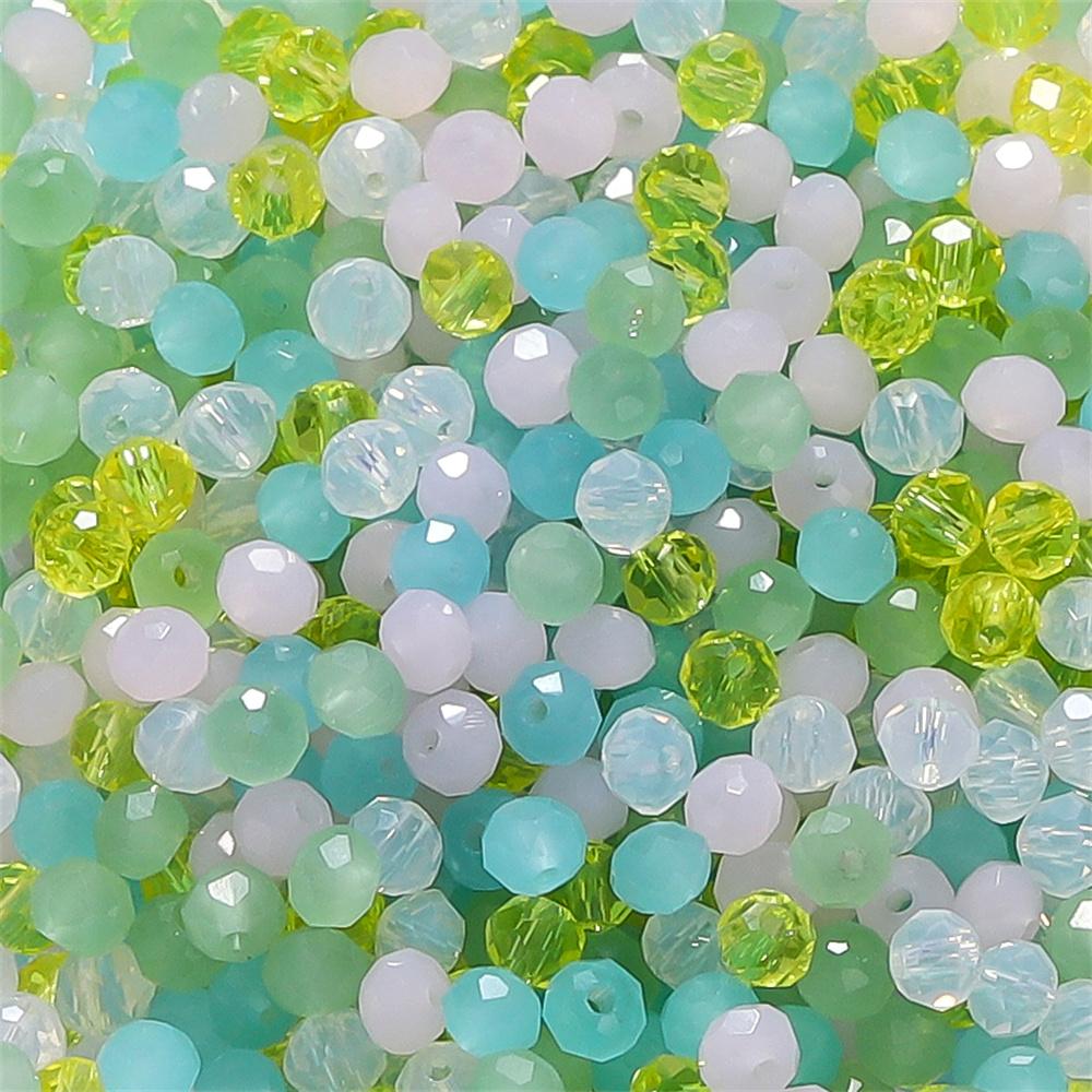 1000pcs 3*4mm Mix Color Rondelle Faceted Glass Beads Loose Spacer Crystal Round Beads for Jewelry Making DIY Necklace Bracelet
1000pcs 3*4mm Mix Color Rondelle Faceted Glass Beads Loose Spacer Crystal Round Beads for Jewelry Making DIY Necklace Bracelet