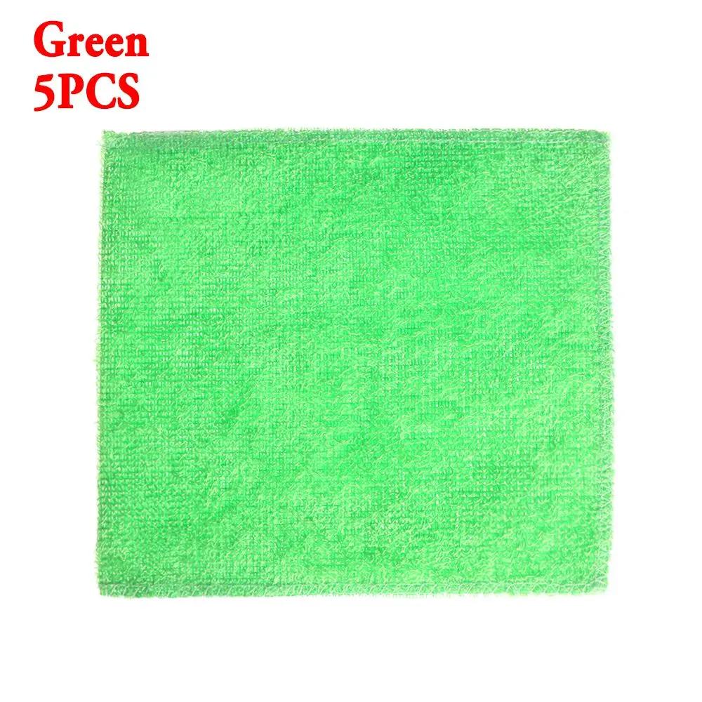 5Pcs Anti-grease Dish Cloth Bamboo Fiber Washing Towel Soft Scouring Pad Tableware Household Kitchen Gadgets Magic Cleaning Rags 5pcs зелёный
5Pcs Anti-grease Dish Cloth Bamboo Fiber Washing Towel Soft Scouring Pad Tableware Household Kitchen Gadgets Magic Cleaning Rags 5pcs зелёный