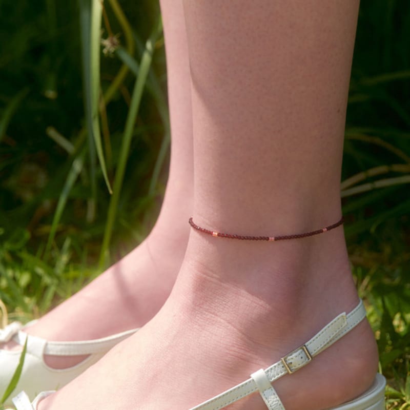 LOVE ME MONSTER Deep Flower Anklet (L242MAK030) PINK
LOVE ME MONSTER Deep Flower Anklet (L242MAK030) PINK