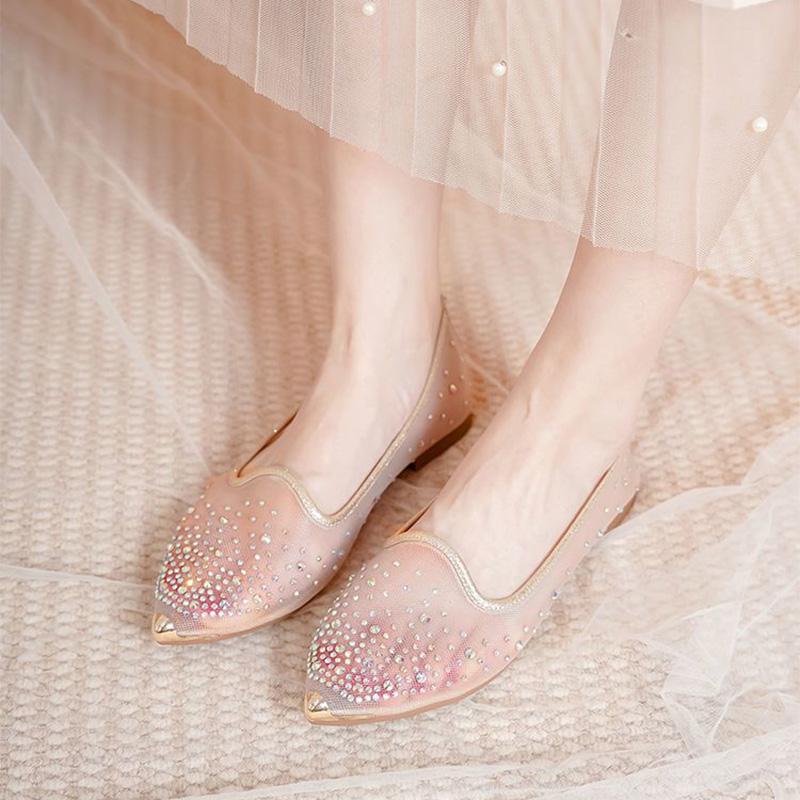 Spring Summer Ballerina Flats Women Shoes Pointed toe Flat Casual Breathable Mesh Soft Shoes Daily Wear 40 бежевий
Spring Summer Ballerina Flats Women Shoes Pointed toe Flat Casual Breathable Mesh Soft Shoes Daily Wear 40 бежевий