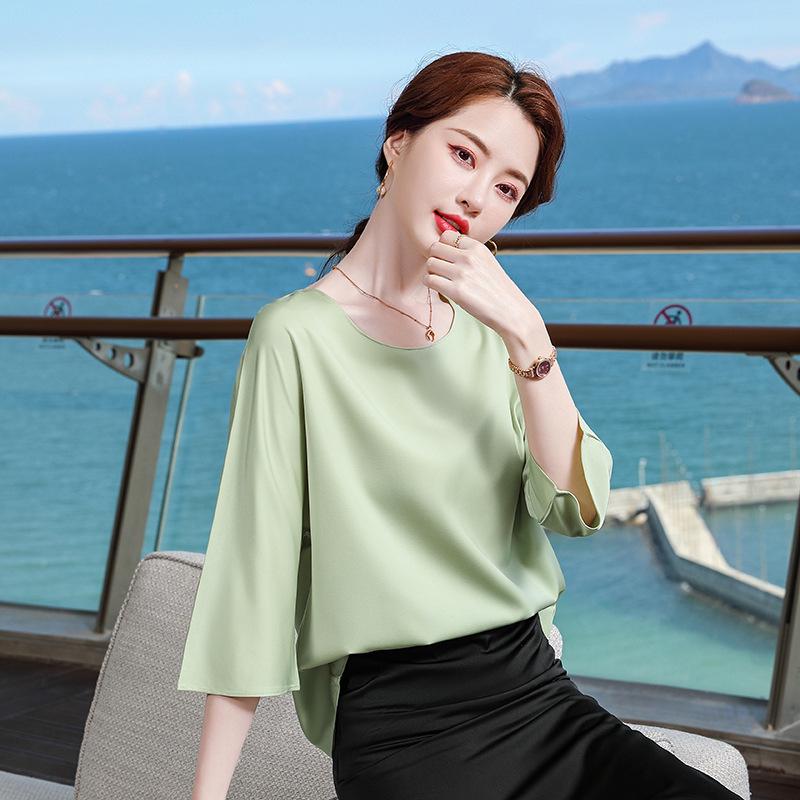 Trendy Black Satin Long-Sleeve Women s T-shirt: 2025 Early Autumn Fashion L: 98-106 jin светло-зеленый
Trendy Black Satin Long-Sleeve Women s T-shirt: 2025 Early Autumn Fashion L: 98-106 jin светло-зеленый