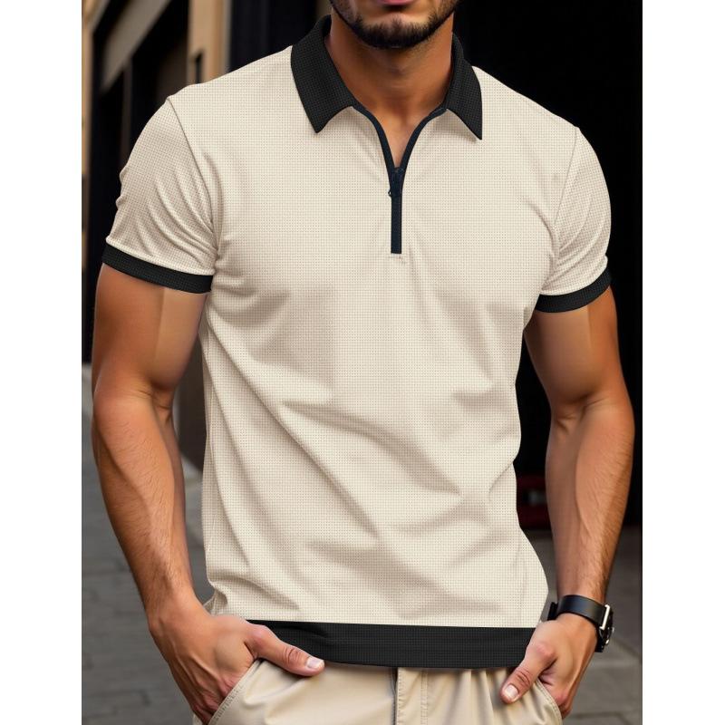 Men s Casual Spring/summer 2026 Polo Shirt with European and American Zipper, New Color Blocked Short Sleeved T-shirt Top 3XL абрикосовий
Men s Casual Spring/summer 2026 Polo Shirt with European and American Zipper, New Color Blocked Short Sleeved T-shirt Top 3XL абрикосовий