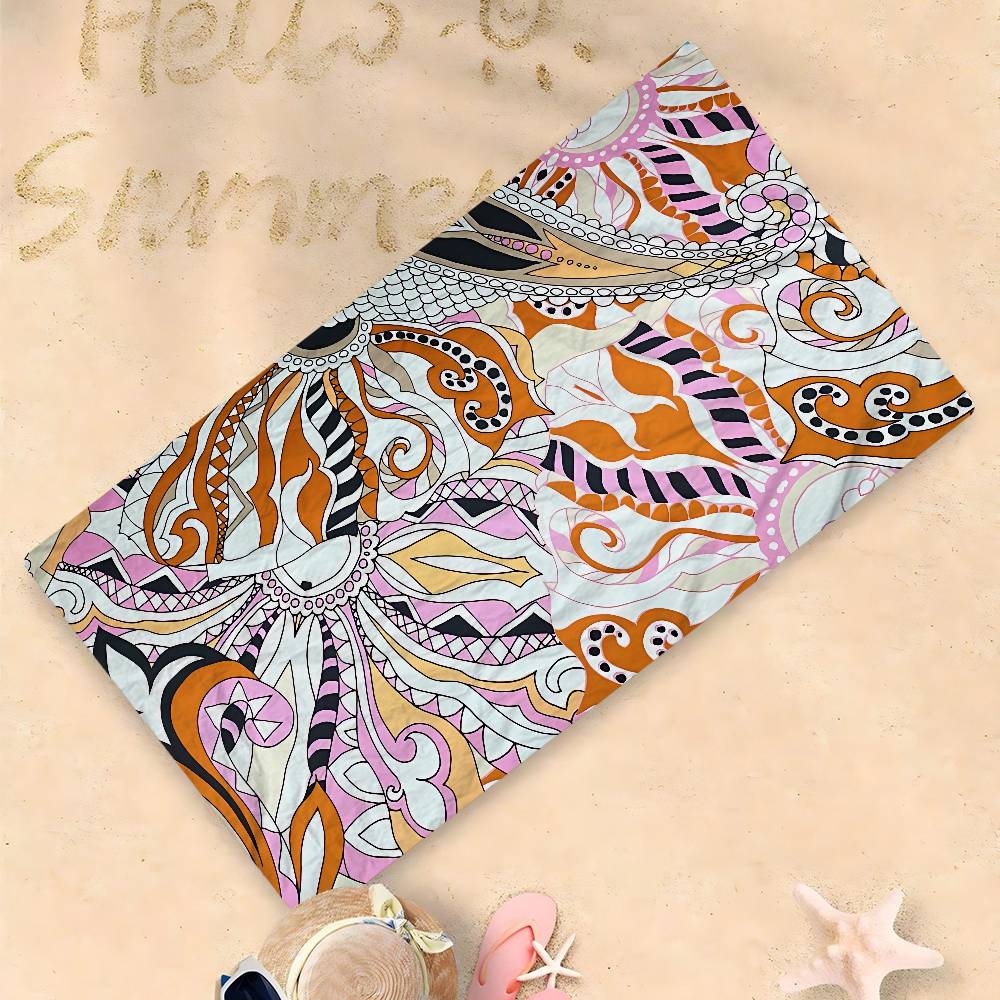 E-Emilios P-PucciS Big Microfiber Beach Towels Quick Dry Towel Sand Beach Towels Pool Towel For Travel Swim Pool Yoga W30*H60(CM)
E-Emilios P-PucciS Big Microfiber Beach Towels Quick Dry Towel Sand Beach Towels Pool Towel For Travel Swim Pool Yoga W30*H60(CM)
