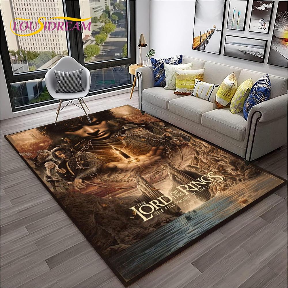 Movie L-Lord of The Rings H-Hobbit Area Rug,Carpet for Home Living Room Bedroom Sofa Doormat Decor,kids Play Non-slip Floor Mat 40x60cm
Movie L-Lord of The Rings H-Hobbit Area Rug,Carpet for Home Living Room Bedroom Sofa Doormat Decor,kids Play Non-slip Floor Mat 40x60cm