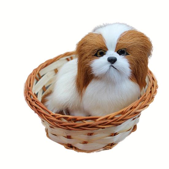 Прекрасная имитация животного, кукла, плюшевая мини-корзина, кошка, кролик, собака, детская рождественская игрушка Dog
Прекрасная имитация животного, кукла, плюшевая мини-корзина, кошка, кролик, собака, детская рождественская игрушка Dog