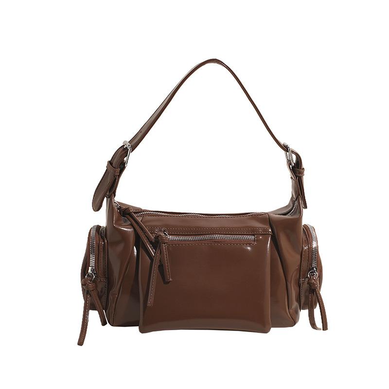 Retro underarm bag women s new Spice Girl wind multi-pocket locomotive bag versatile shoulder messenger bag коричневый
Retro underarm bag women s new Spice Girl wind multi-pocket locomotive bag versatile shoulder messenger bag коричневый