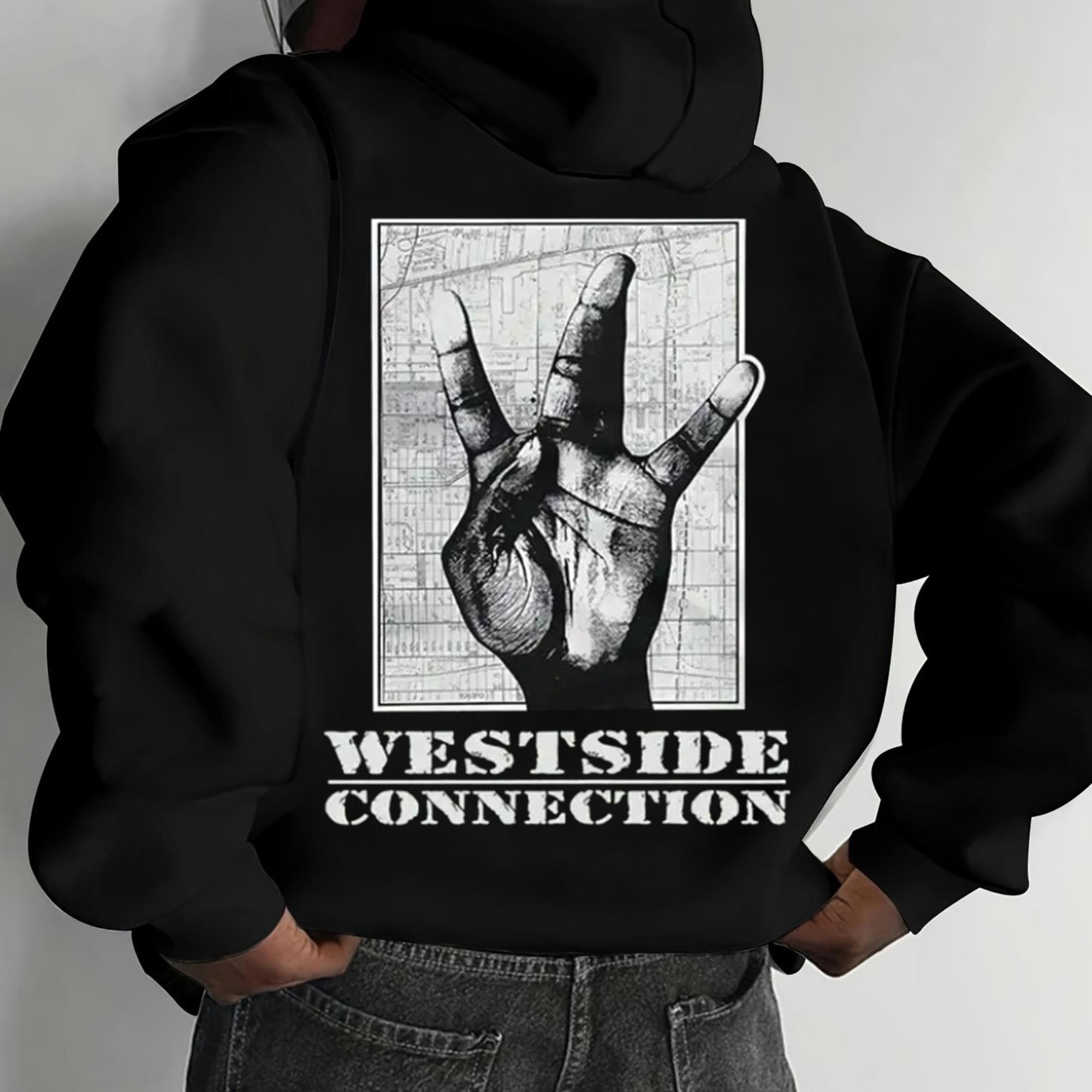 Autumn Men New Hoodie WWestside Connection Graphic Fleece Pullover Casual Sporty Loose Sweatshirt Unisex Casual Sweatshirt Tops 3XL
Autumn Men New Hoodie WWestside Connection Graphic Fleece Pullover Casual Sporty Loose Sweatshirt Unisex Casual Sweatshirt Tops 3XL