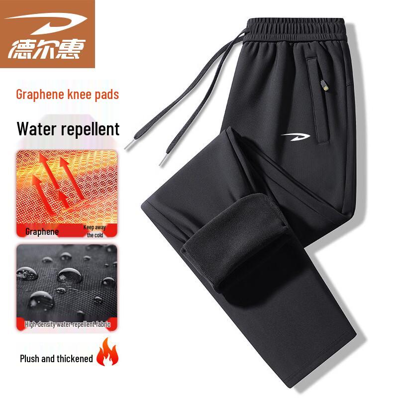 Deerhui Men s Autumn/Winter Fleece-Lined Casual Sport Pants 2XL
Deerhui Men s Autumn/Winter Fleece-Lined Casual Sport Pants 2XL