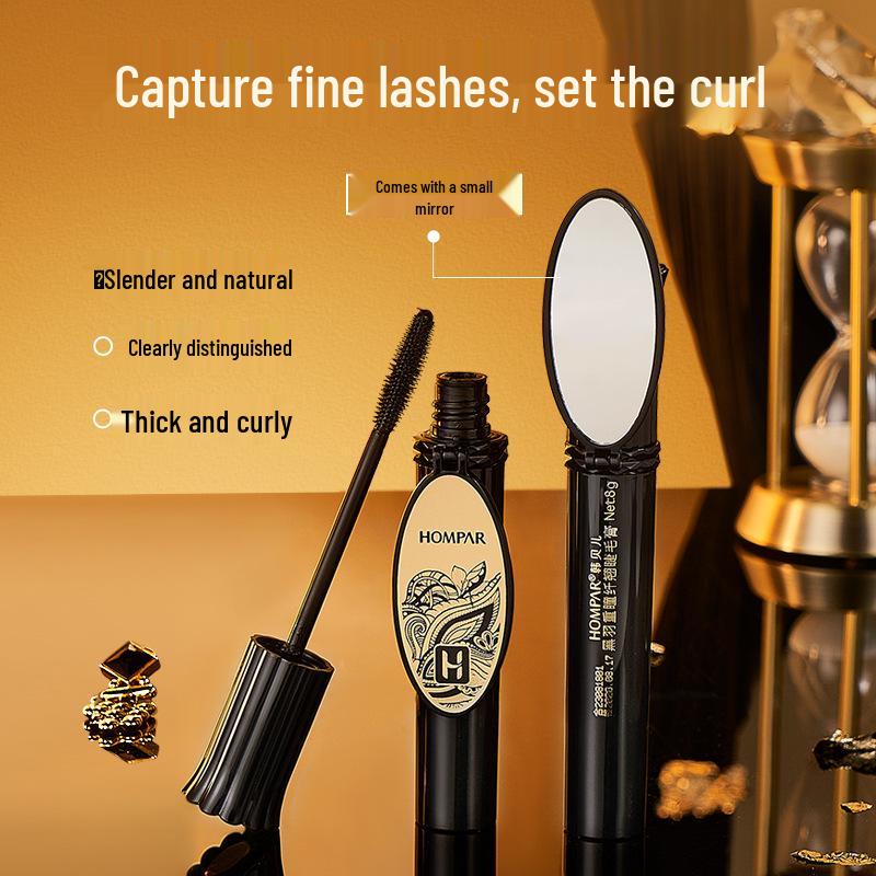 Hanbeier Black Feather Double Curl Mascara: Silky, Smudge-Proof, Waterproof & Sweatproof for Beautifully Curled Lashes
Hanbeier Black Feather Double Curl Mascara: Silky, Smudge-Proof, Waterproof & Sweatproof for Beautifully Curled Lashes