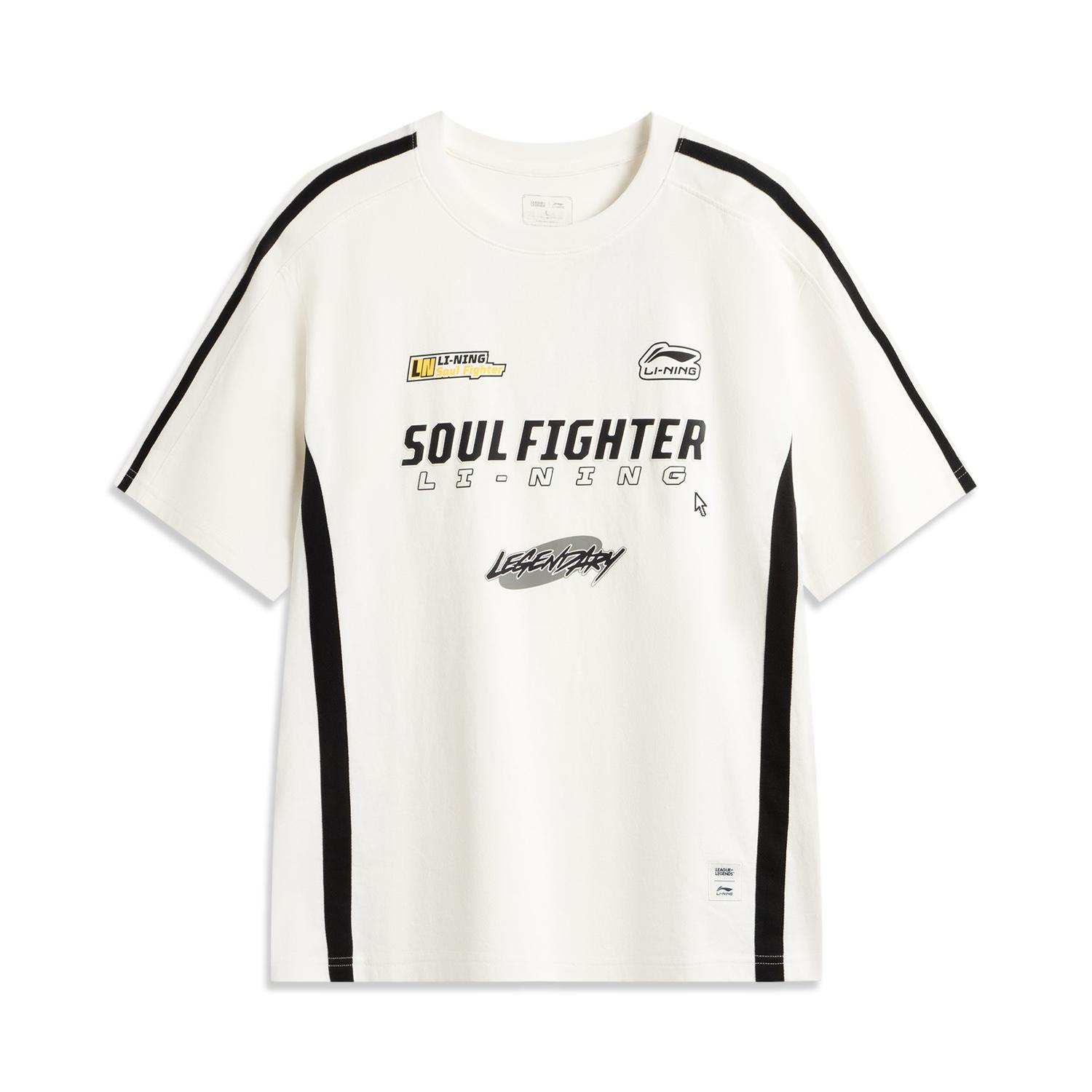 Li Ning X League Of Legends Коллаборация Сращенные Буквы Круглый Вырез Дышащая Универсальная Футболка с Коротким Рукавом Мужские Топы Молочно-Белый AHSV453-1 M
Li Ning X League Of Legends Коллаборация Сращенные Буквы Круглый Вырез Дышащая Универсальная Футболка с Коротким Рукавом Мужские Топы Молочно-Белый AHSV453-1 M
