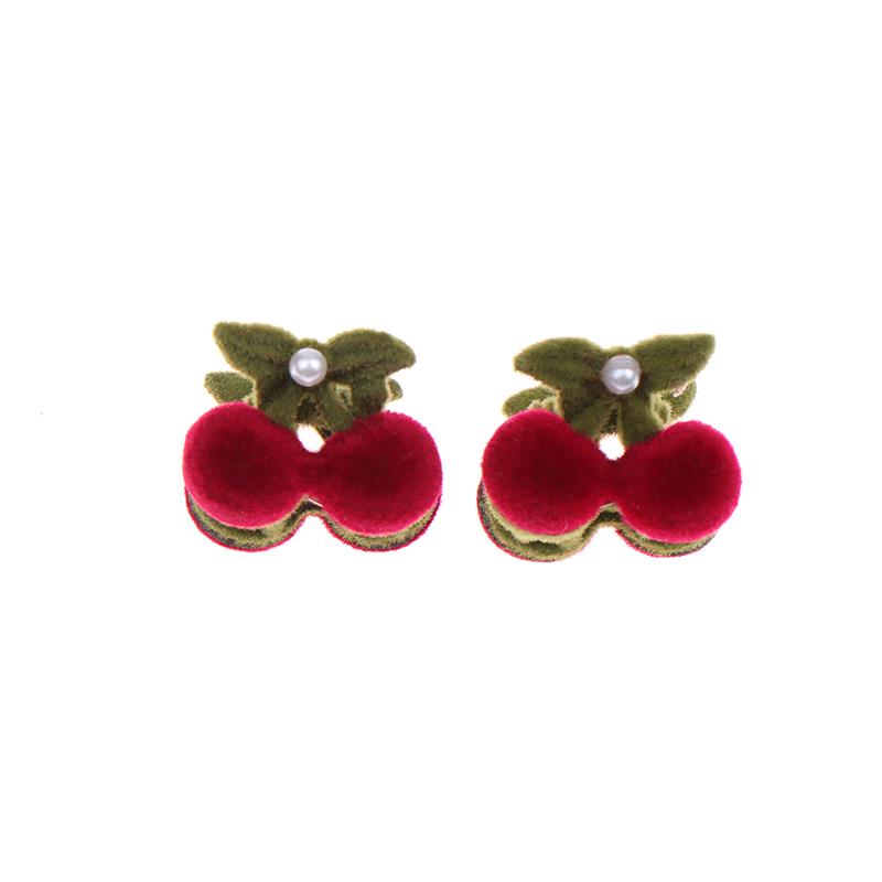 2 Pieces Flocking Flowers Side Hair Clips Hair Accessories For Women Cherry Hairpin Mini Cute Girls Headwear A
2 Pieces Flocking Flowers Side Hair Clips Hair Accessories For Women Cherry Hairpin Mini Cute Girls Headwear A