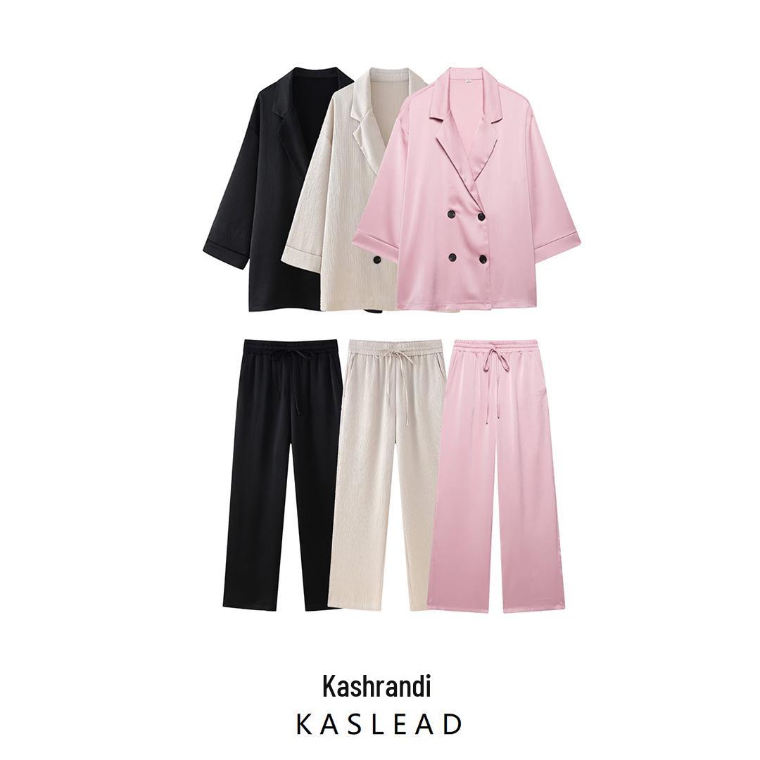 2025 Spring Women s European/American Style Wrinkle Effect Suit Jacket & Trousers Medium
2025 Spring Women s European/American Style Wrinkle Effect Suit Jacket & Trousers Medium