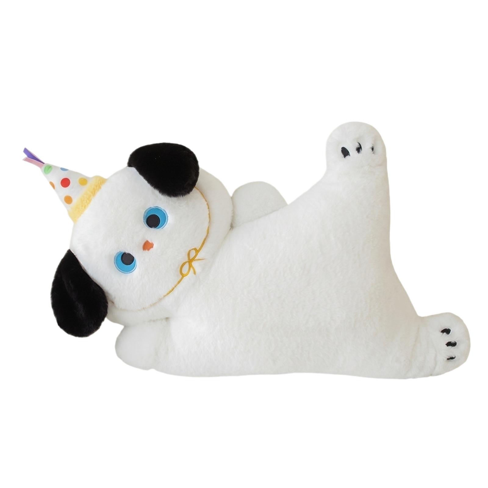 Soft Plush Dog Toy with Party Hat Stuffed Animal Soft Fabric Lightweight Plushie for Kids and Collectors One Size білий
Soft Plush Dog Toy with Party Hat Stuffed Animal Soft Fabric Lightweight Plushie for Kids and Collectors One Size білий