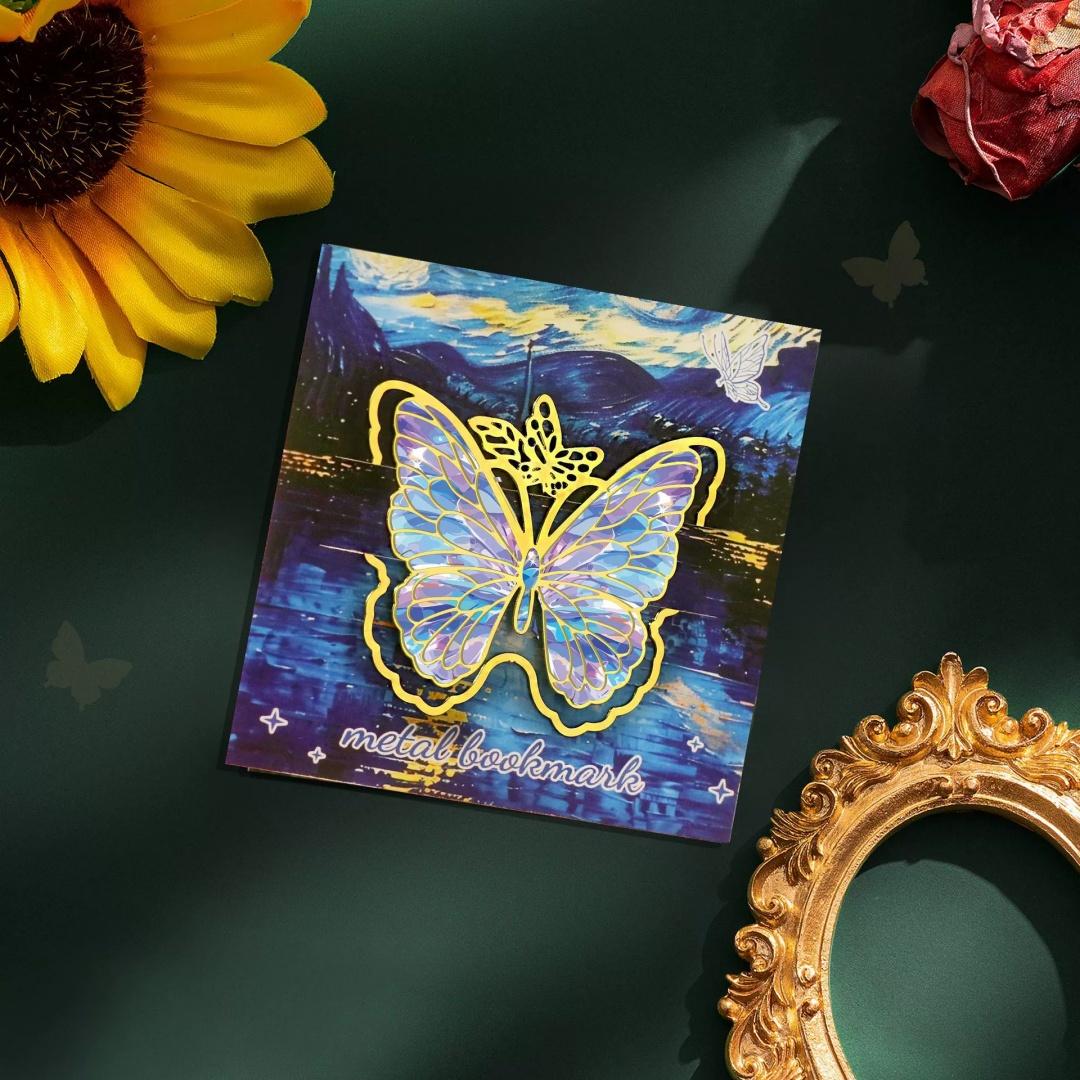 Van Gogh Oil Painting Butterfly Bookmark Book Page Insert Clips Book Maker Artistic Gift for Literature Lovers Writers Teachers
Van Gogh Oil Painting Butterfly Bookmark Book Page Insert Clips Book Maker Artistic Gift for Literature Lovers Writers Teachers